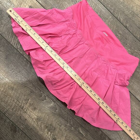 JoyLab Women's High Rise Pleated Skorts Berry Pink Size XL - Picture 4 of 11